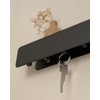 Kazai. Key Rack 'Kian' Minimalist Key Hook Design from Berlin