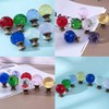 LONGWIN 10 Pack Crystal Kitchen Cabinet Knobs Pulls Handles 30mm