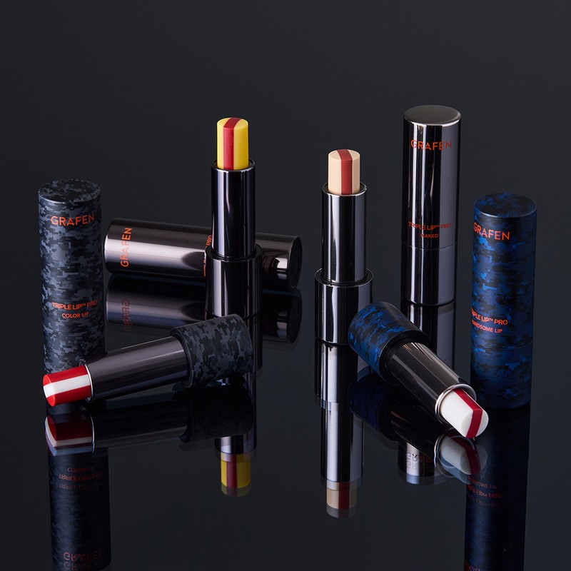 GRAFEN Triple Lip Balm PRO (Handsome Lip/Color Lip/Lip Sense/Naked) -