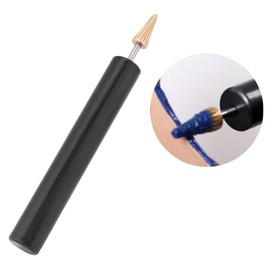 Pluma de tinte de borde de cuero, rodillo de pintura de borde superior de cuero para manualidades, aplicador de lápiz de aceite, herramienta de acabad