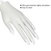 Silicone Nail Art Practice Hand Bendable Joints False Nail Tips