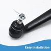 Hoypeyfiy QFW000020 Right Steering Box Drop Arm and Ball Joint