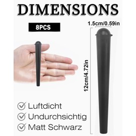 KGDUYC 8 Piece Joint Sleeve Lid with Carry Clip Can Storage Container Can Holder with Rolling Aid Knuckle Sleeve Kit with Shipping Sleeve Pipe Fittings