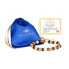 AMBERAGE Natural Baltic Amber Bracelet for Adults (Women/Men) - Hand