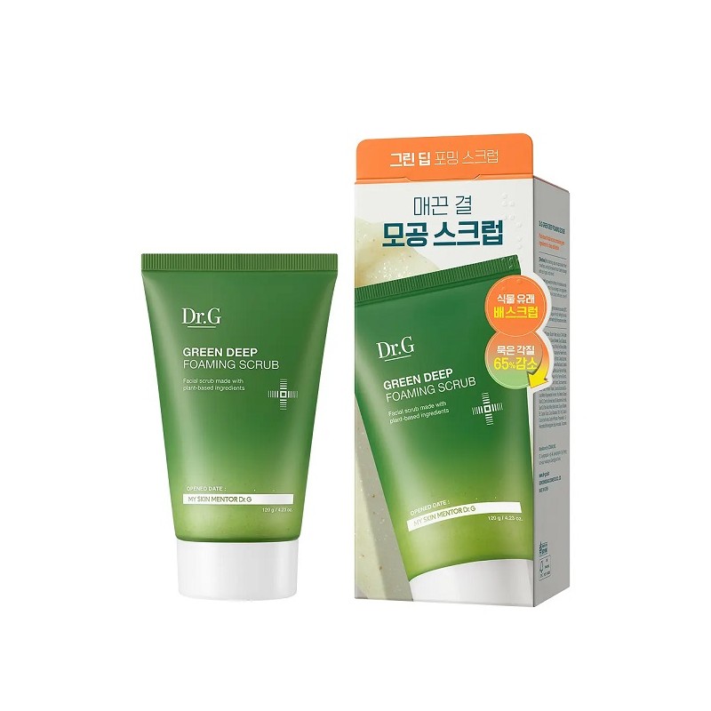 Dr.G Green Deep Foaming Scrub 120g / 닥터지 그린딥 포밍
