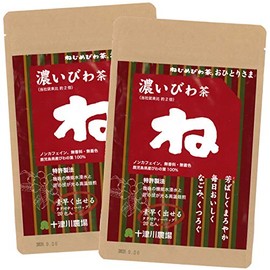 Totsukawa Farm Screw Weed Biwa Tea, 1.6 oz (20 mm), 1.4 oz (40 g) (0.8 oz (2 g) x 20 Packets x 2 Bags