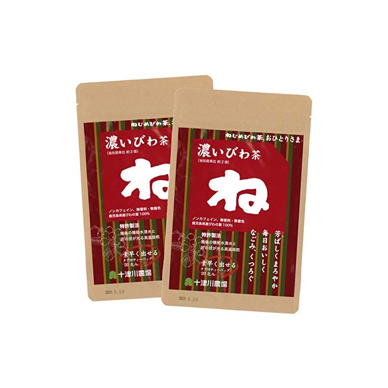 Totsukawa Farm Screw Weed Biwa Tea, 1.6 oz (20 mm),