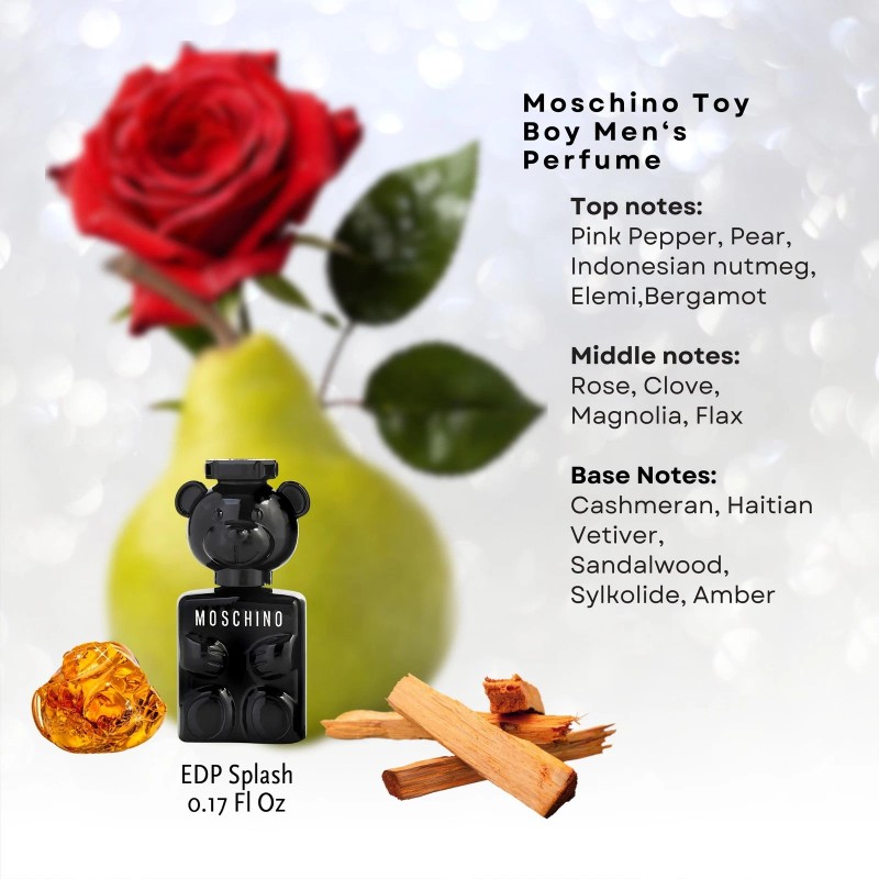Moschino Toy Miniature Perfume | Gift Set 3 Pc Collection
