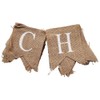 Merry Christmas Hessian Bunting 2m | Burlap Banner for Holiday