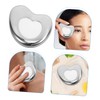 Baluue 5pcs Gua Face Massage Tool Heart-shaped Stainless Steel Scraping