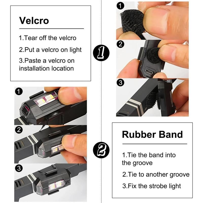 Dazone RGB LED Strobe Light Wireless Remote Control For Car