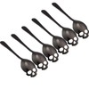 304 Stainless Steel Skull Sugar Spoon Dessert Tea Coffee Stirring