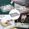 duoyif Stainless Steel Drip Tray, Bar Drip Tray, Made of