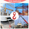 3 Ton Swivel Lifting Hook 3/4" Trade, Heavy Duty Rigging