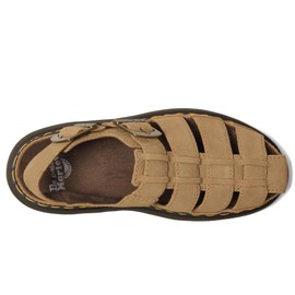 Dr. Martens Unisex Wrenlie Fisherman Sandal, Savannah Tan, 7 US Men