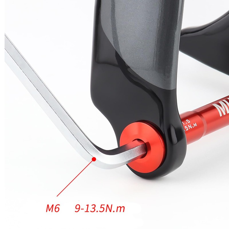 HOUSON Bicycle Thru Axle, Bicycle Front Fork Thru Axle Quick