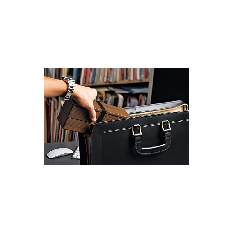 Tatsumiya 840 30438 Lunch Box, Slim 2-Tier Bento Box, Tochigeki