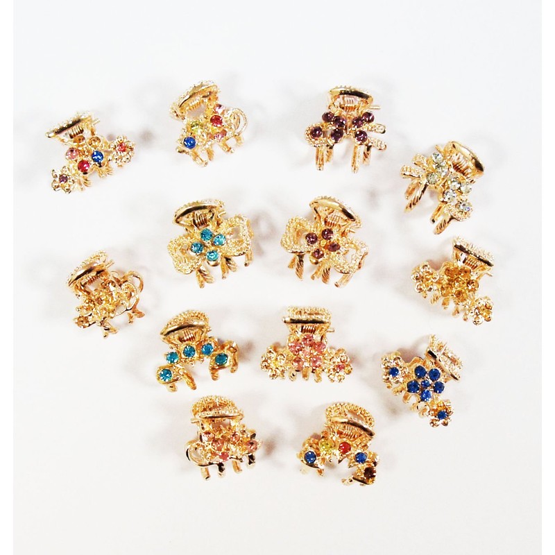 HAND ® HCGS03 Elegant Beautiful Shiny Gold Tone Small Metal