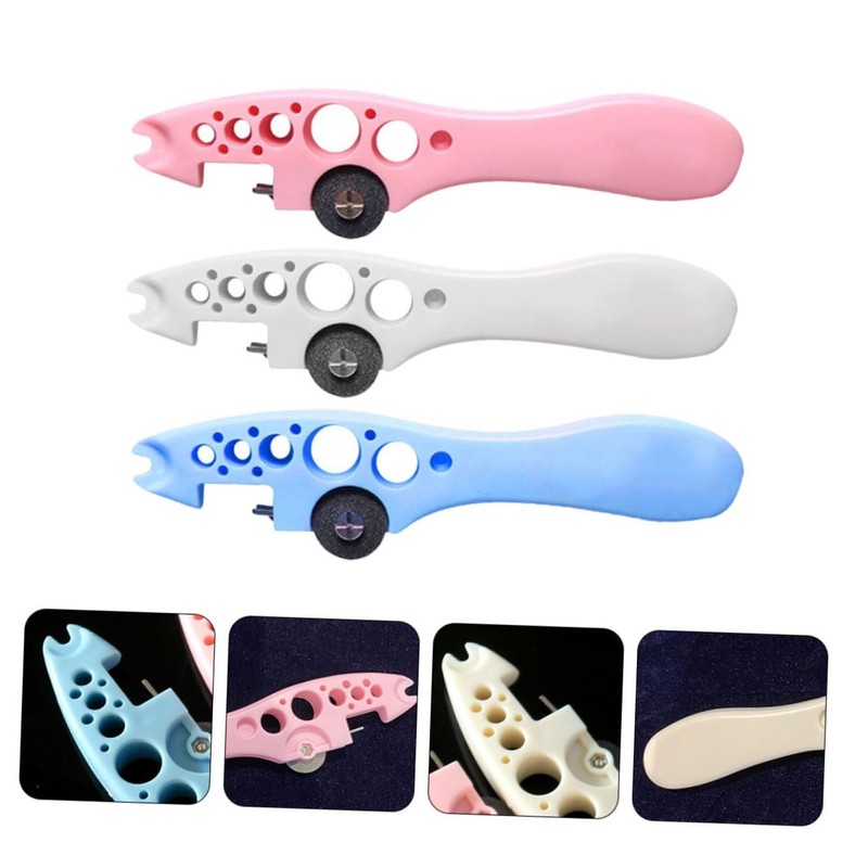LABRIMP 3pcs Ampule Bottle Opener and Breaker Tool Grinder Wheel