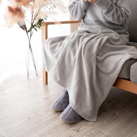 Sylphy's Throw Blanket, 27.6 x 39.4 inches (70 x 100 cm), Sangomayer, All Seasons, Warm, Gray