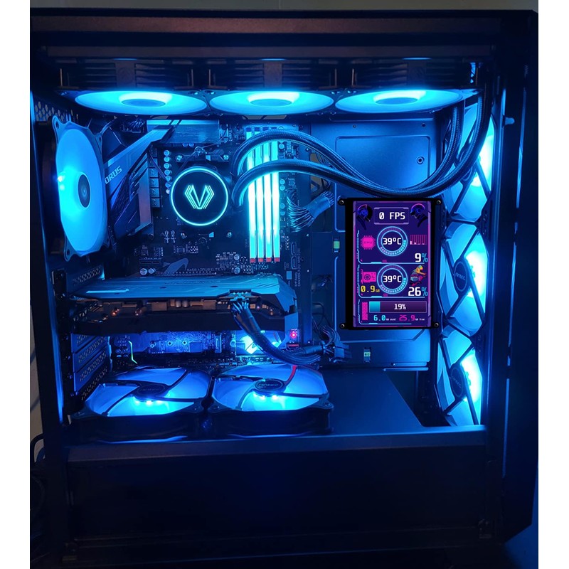 wisecoco 7 Inch Touchscreen Monitor for Raspberry Pi HDMI IPS