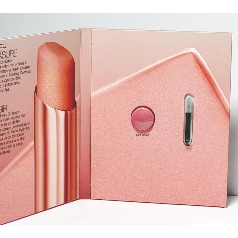 NARS Afterglow Lip Balm Orgasm Sample With Brush Applicator