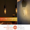 Decoaui E26 T10 LED Light Bulbs, 5 Inch Vintage Tubular