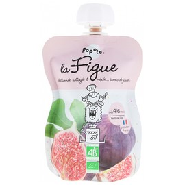Popote Gourd La Figue Compote From 4/6 Months Organic 120 g
