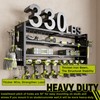 Power Tool Organizer Wall Mount,Cordless Drill Organizer,4 Layers Large Capacity