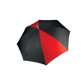 Kimood Golf Umbrella - Black/Orange