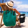 Cosblank Beach Chair Cup Holder Attachment Nylon Chair Drink Holder