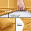 Moonlight Bedding King Size Fitted Sheets - 25cm Deep King
