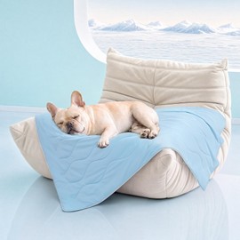 Luciphia Cooling Dog Blanket, Q-MAX>0.5 Pet Throw for Couch, Crate & Bed