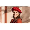 Women's Mens Wool Beret Hat - Classic French Style, Warm,