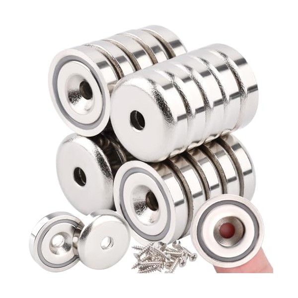 MIN CI MIN CI 22 Pack Magnets Strong 35lbs Pulling