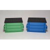 typrhonda (2) - Garbage Trash & Recycling Dumpster Set w/Lid