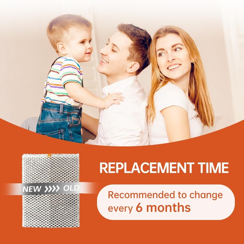 X2661 Humidifier Filter Kit Compatible with HCWB3-17 HCWB3-17A HCWP3-18 HCWP3-18A