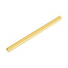 Uxney Brass Rods，1/4" Dia 12" Length Brass Solid Round Rod