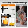 Cold Press Juicer Machine: Easy to Clean Slow Masticating Extractor