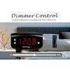 ZAPALA expert Alarm Clock for Bedroom, 2 Alarms Loud LED