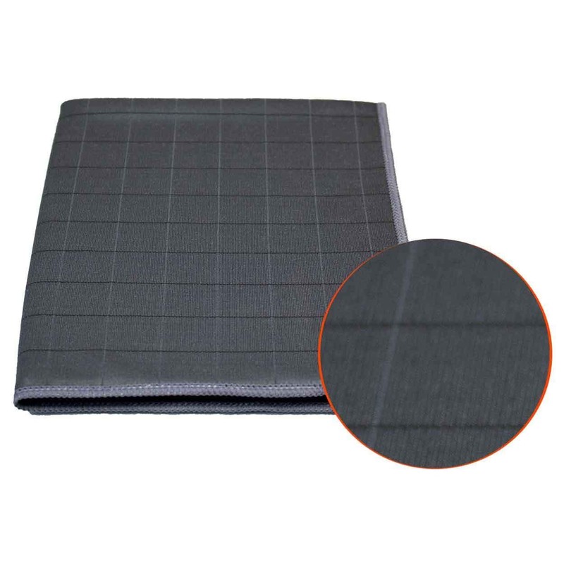 Muxel Carbon Cloth, Glass Polishing Cloth, Streak-Free Window Cloth, Microfibre
