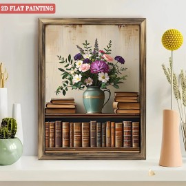 Nature Theme 20x30 Wood Frame Painting for Home Interior Decorsize: 20*30cm/10*12Inch, color: Brown