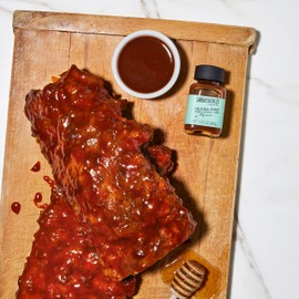 Smokehouse by Thoughtfully, Gourmet BBQ Sauce Sampler Variety Pack in Glass Bottles, Vegan and Vegetarian, Flavors Range from Full-Bodied Pitmaster Classics to Foodie-Inspired Creations, Pack of 14