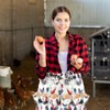 Wisebom Eggs Collecting Apron 12 Pockets Farm Apron for Eggs