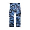 BACKBONE Pantalones de camuflaje para niños y niñas, azul, (Sky