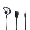 BVMAG Walkie Talkie Earpiece with Mic PTT G Shape Headset