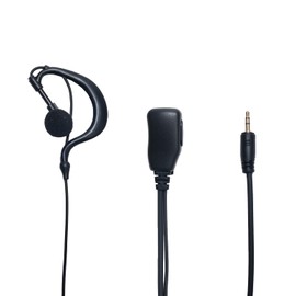 BVMAG Walkie Talkie Earpiece with Mic PTT G Shape Headset for Cobra Microtalk Cxt195 Cx112 PX655 ACXT1035r ACXT145 ACXT545 RX385 RX685 Walkie Talkie Two Way Radio 2Pack