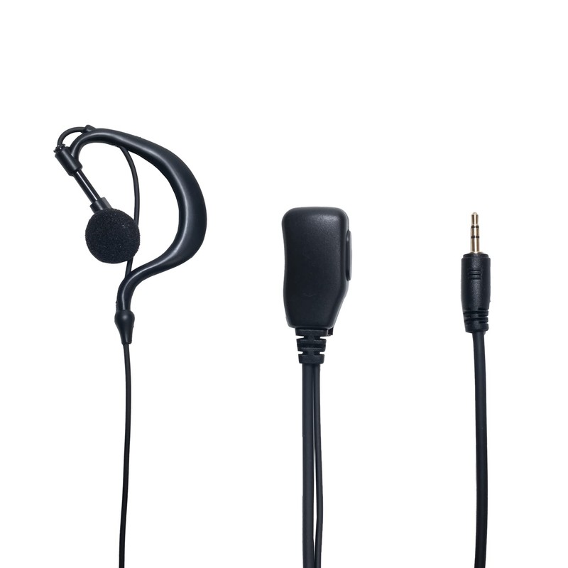 BVMAG Walkie Talkie Earpiece with Mic PTT G Shape Headset
