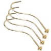 2 Set 4pcs Copper Billiards Snooker Pool Table Edge Hook