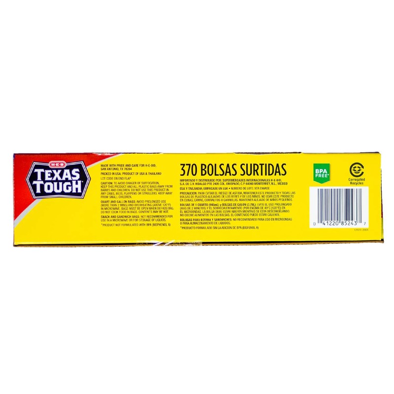 Texas Tough All-In-One Box 370 total bags